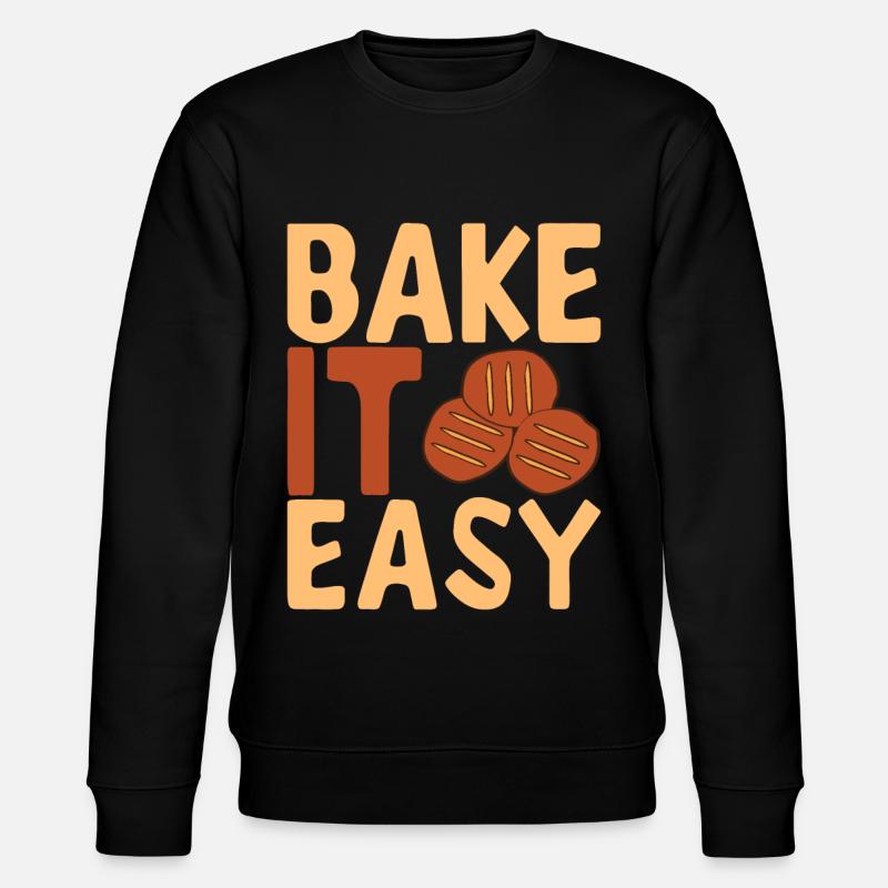 Baker Bakery Baking - Stanley/Stella CHANGER Unisex Organic Sweatshirt - black