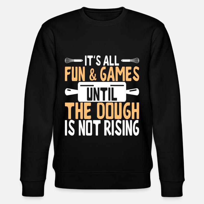 Baker Bakery Baking - Stanley/Stella CHANGER Unisex Organic Sweatshirt - black