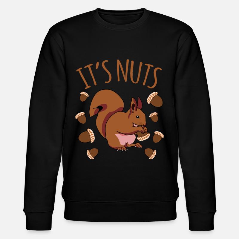 Squirrel - Stanley/Stella CHANGER Unisex Organic Sweatshirt - black