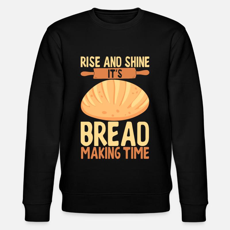 Baker Bakery Baking - Stanley/Stella CHANGER Unisex Organic Sweatshirt - black