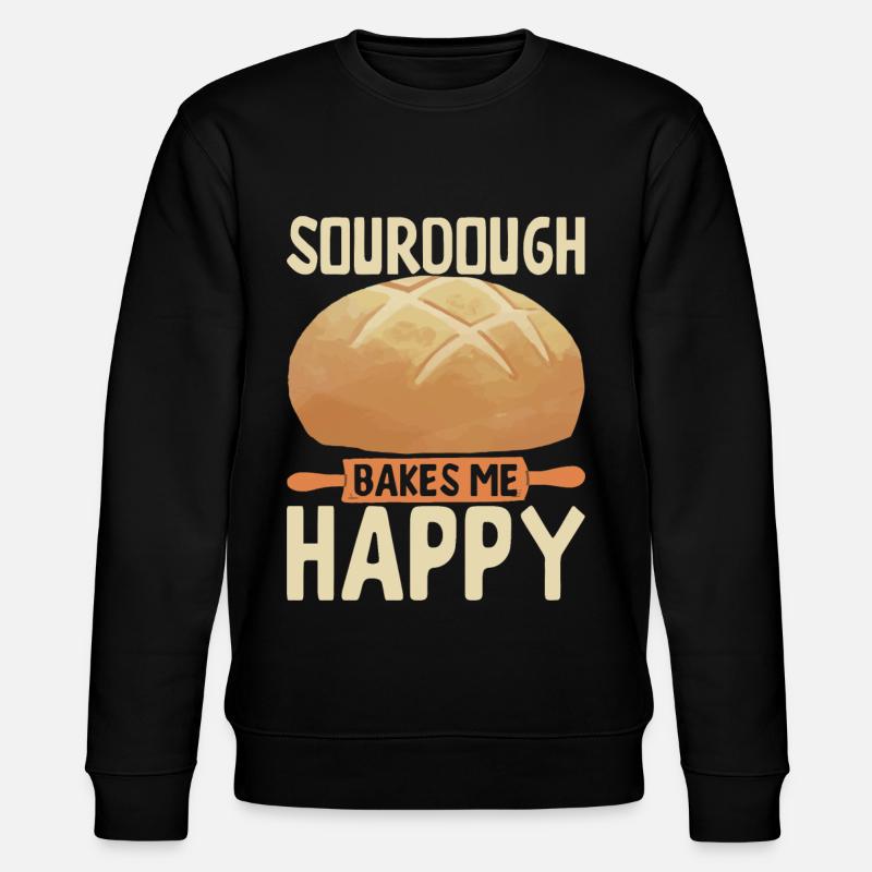 Baker Bakery Baking - Stanley/Stella CHANGER Unisex Organic Sweatshirt - black