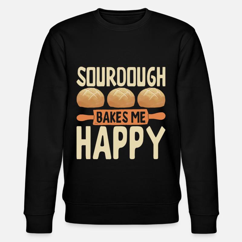 Baker Bakery Baking - Stanley/Stella CHANGER Unisex Organic Sweatshirt - black