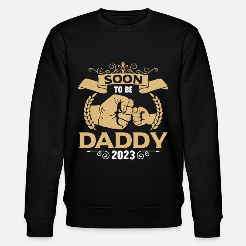 Bald Papa 2023 - Stanley/Stella Unisex Bio-Sweatshirt CHANGER  - Schwarz