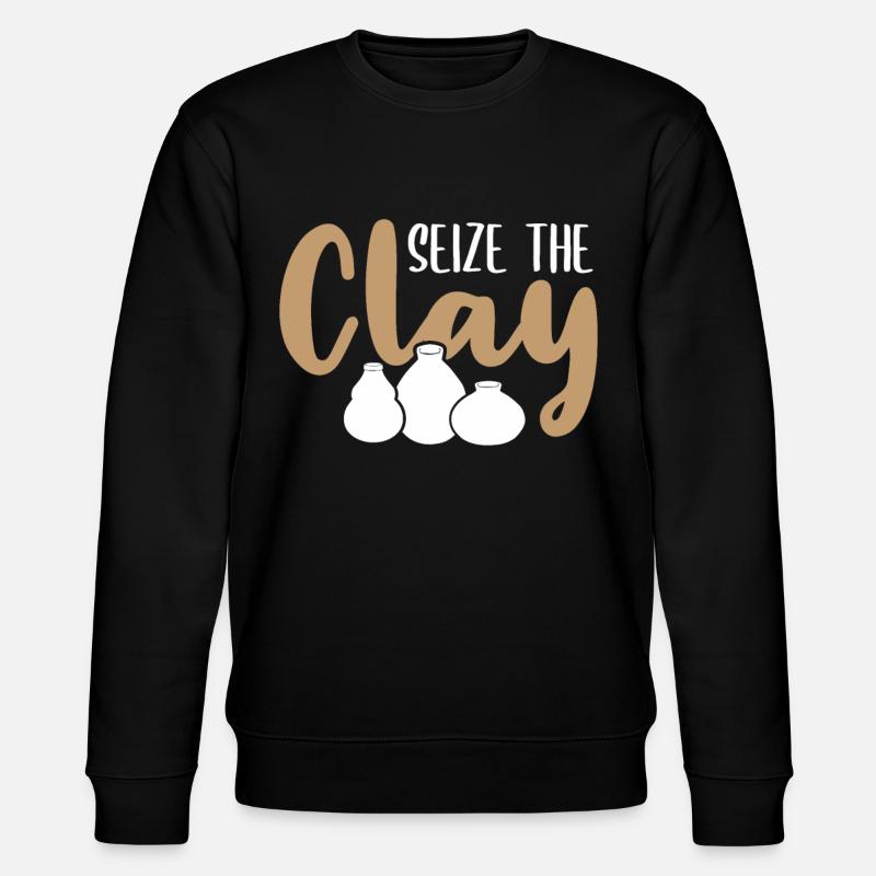 Seize the Clay - Stanley/Stella Unisex Bio-Sweatshirt CHANGER  - Schwarz