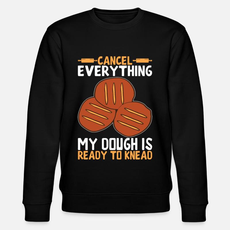 Baker Bakery Baking - Stanley/Stella CHANGER Unisex Organic Sweatshirt - black