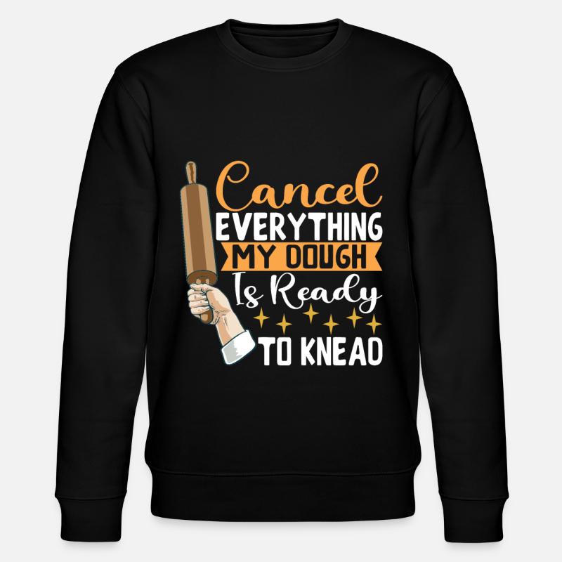 Baker Bakery Baking - Stanley/Stella CHANGER Unisex Organic Sweatshirt - black