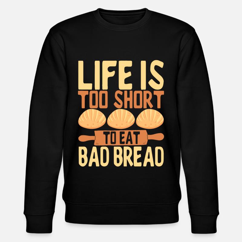 Baker Bakery Baking - Stanley/Stella CHANGER Unisex Organic Sweatshirt - black