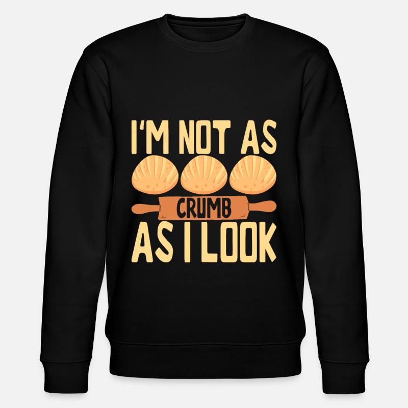 Baker Bakery Baking - Stanley/Stella CHANGER Unisex Organic Sweatshirt - black