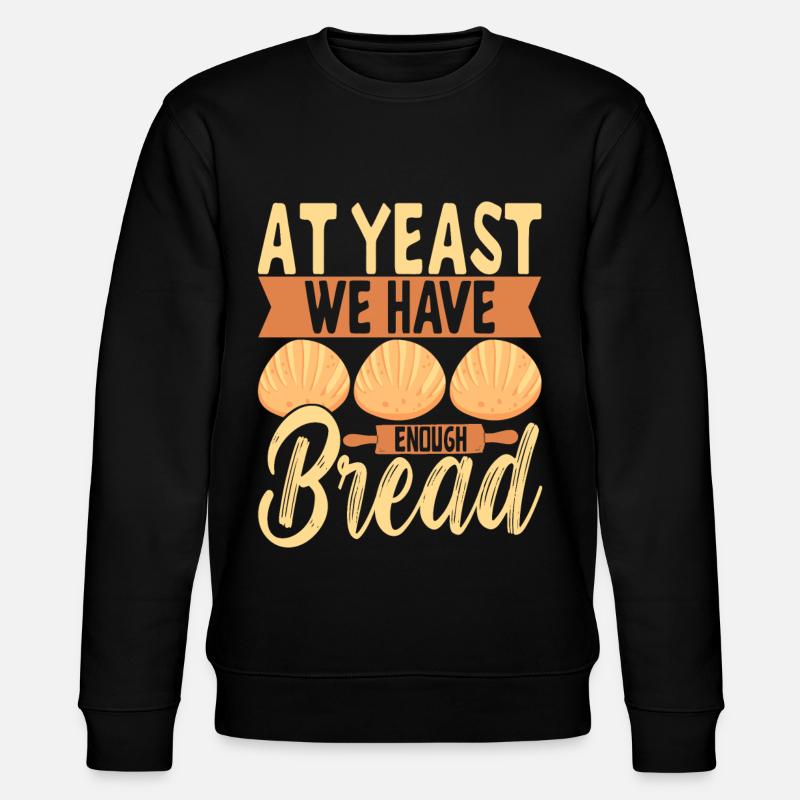 Bäcker Bäckerei Backen - Stanley/Stella Unisex Bio-Sweatshirt CHANGER - Schwarz