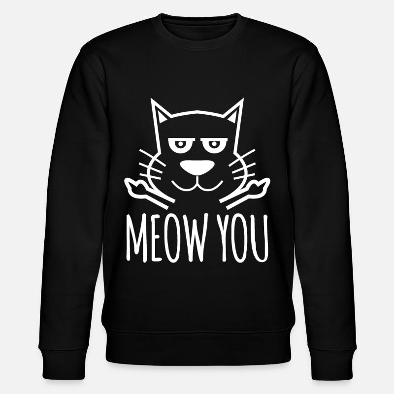 Méchant chat - Sweat bio CHANGER Stanley/Stella Unisexe - noir