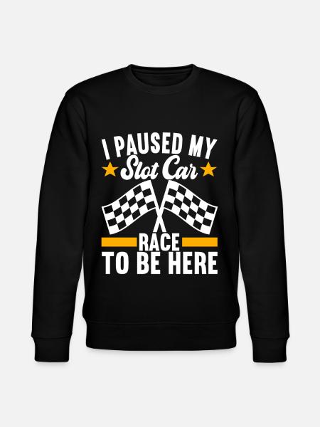 Slotcar Slotracing - Stanley/Stella CHANGER Unisex Organic Sweatshirt - black