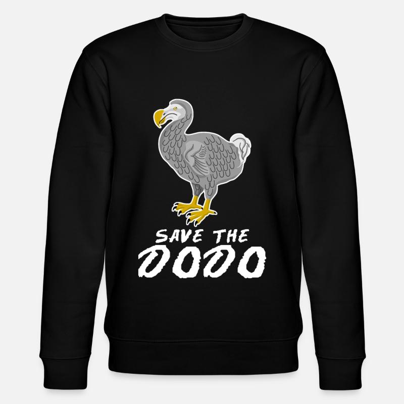 Save the Dodo - Stanley/Stella CHANGER Unisex Organic Sweatshirt - black