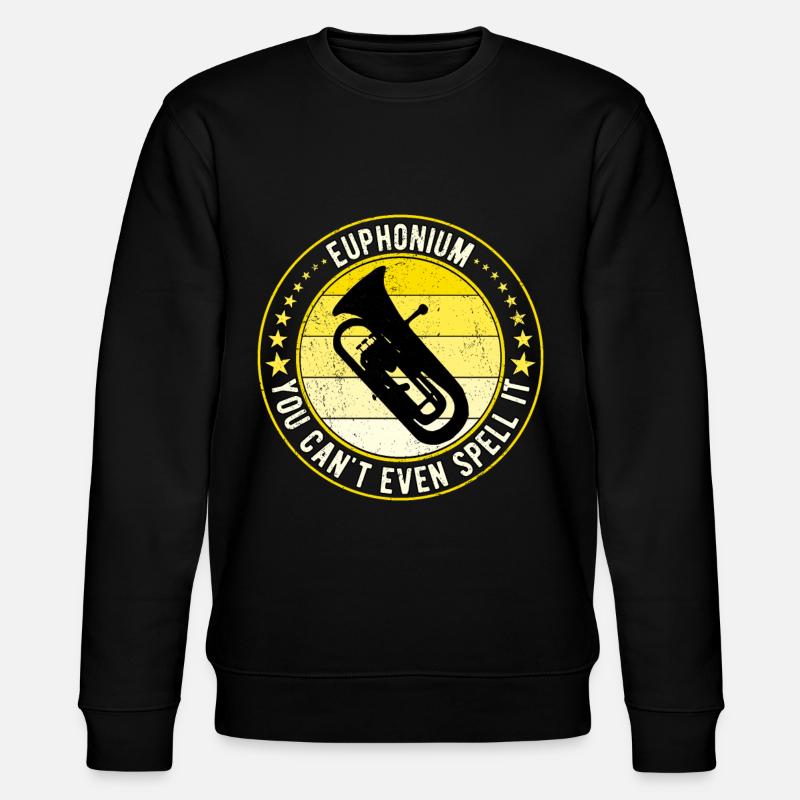 Euphonium Eufonium Euphoniste - Sweat bio CHANGER Stanley/Stella Unisexe - noir