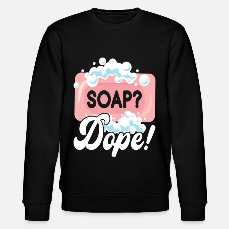 Soap maker soap making - Stanley/Stella CHANGER Unisex Organic Sweatshirt - black