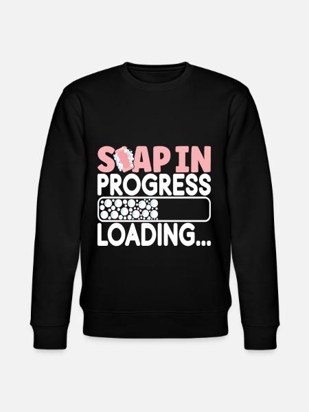 Soap maker soap making - Stanley/Stella CHANGER Unisex Organic Sweatshirt - black