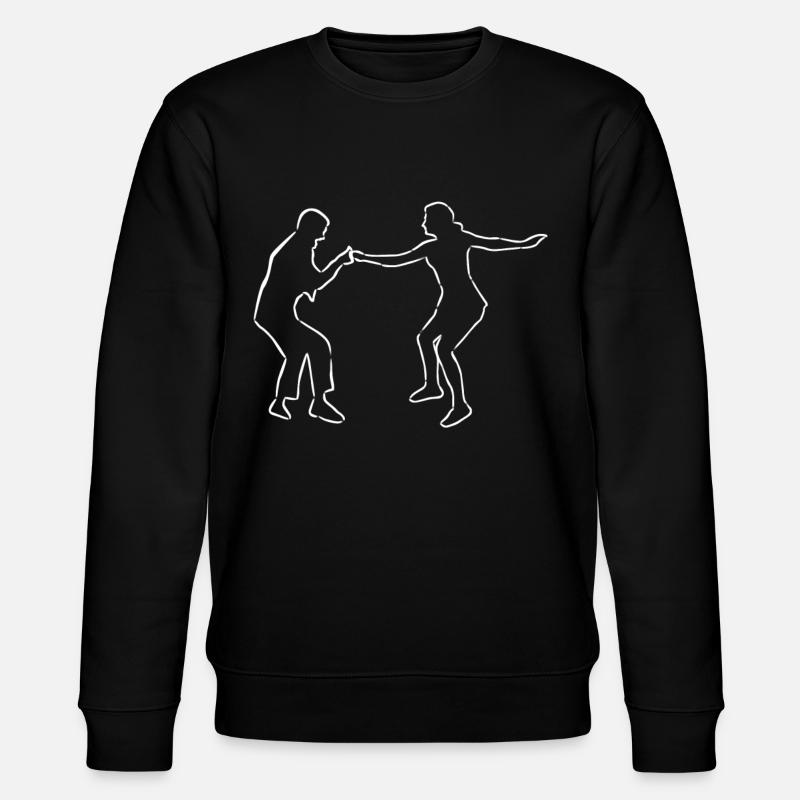 Boogie Woogie Dancing - Stanley/Stella CHANGER Unisex Organic Sweatshirt - black