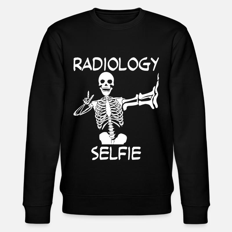 Radiologie Selfie X-ray - Sweat bio CHANGER Stanley/Stella Unisexe - noir