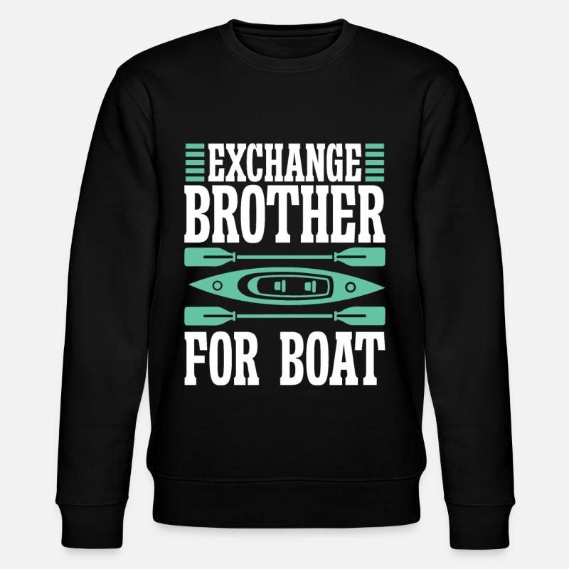 Échange frère pour bateau - Sweat bio CHANGER Stanley/Stella Unisexe - noir