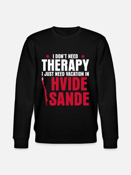 Hvide Sande Holidays Denmark - Stanley/Stella CHANGER Unisex Organic Sweatshirt - black