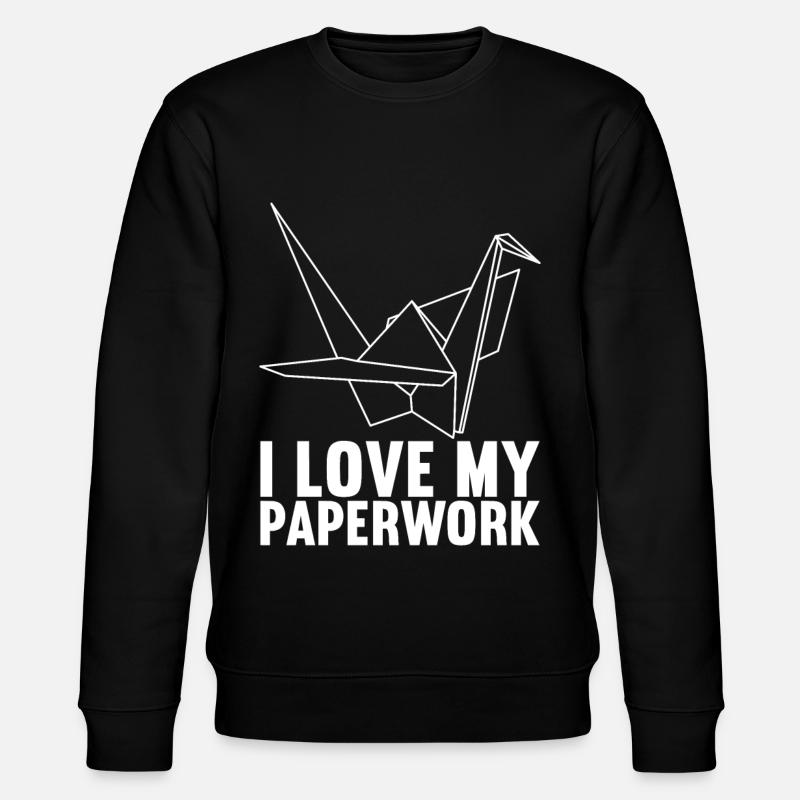 Origami - Sweat bio CHANGER Stanley/Stella Unisexe - noir