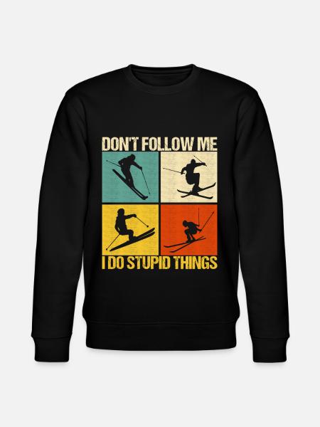 Skiers - Stanley/Stella CHANGER Unisex Organic Sweatshirt - black