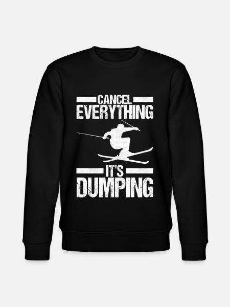 Skiers - Stanley/Stella CHANGER Unisex Organic Sweatshirt - black