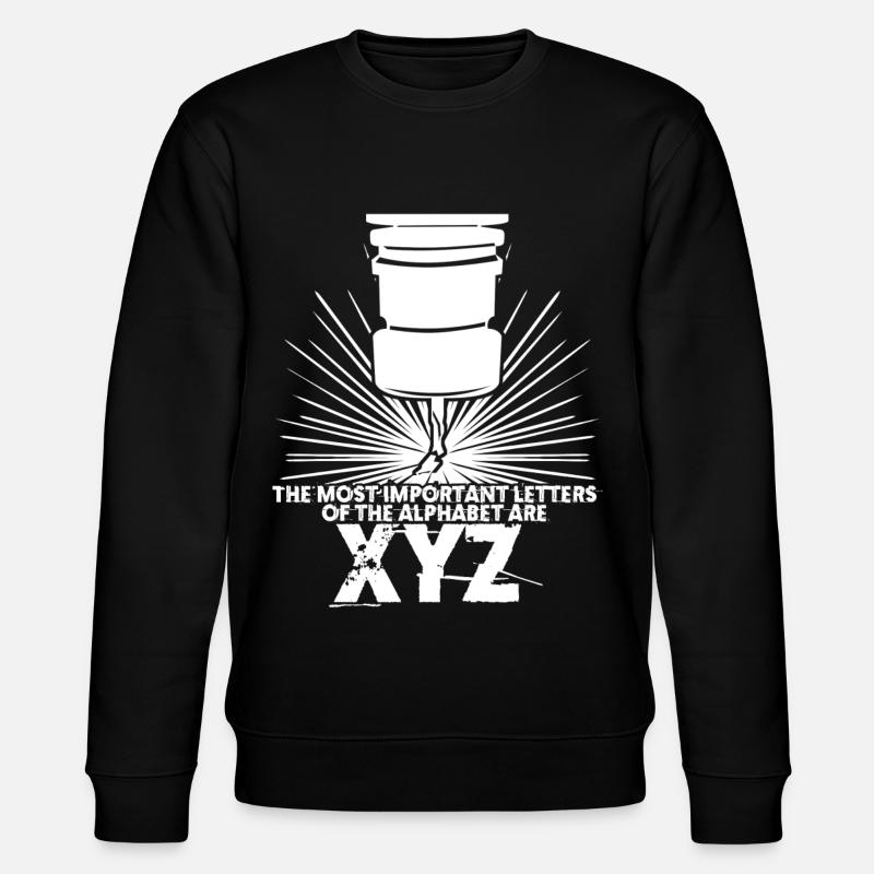Machinist CNC Turner Milling Machine - Stanley/Stella CHANGER Unisex Organic Sweatshirt - black