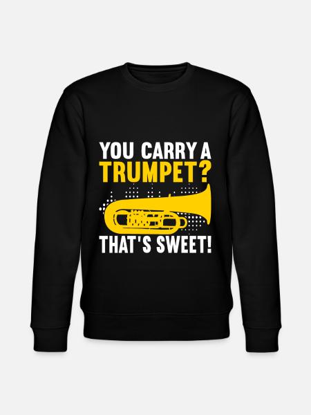 Tuba tuba player - Stanley/Stella CHANGER Unisex Organic Sweatshirt - black