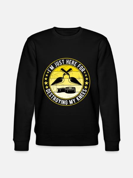 Bodenleger Fliesenleger Estrichleger - Stanley/Stella Unisex Bio-Sweatshirt CHANGER  - Schwarz