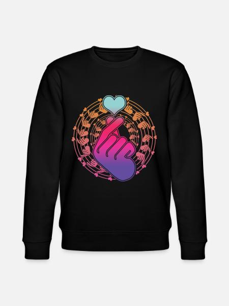 Kpop K-Pop Korean Popmusic - Stanley/Stella CHANGER Unisex Organic Sweatshirt - black