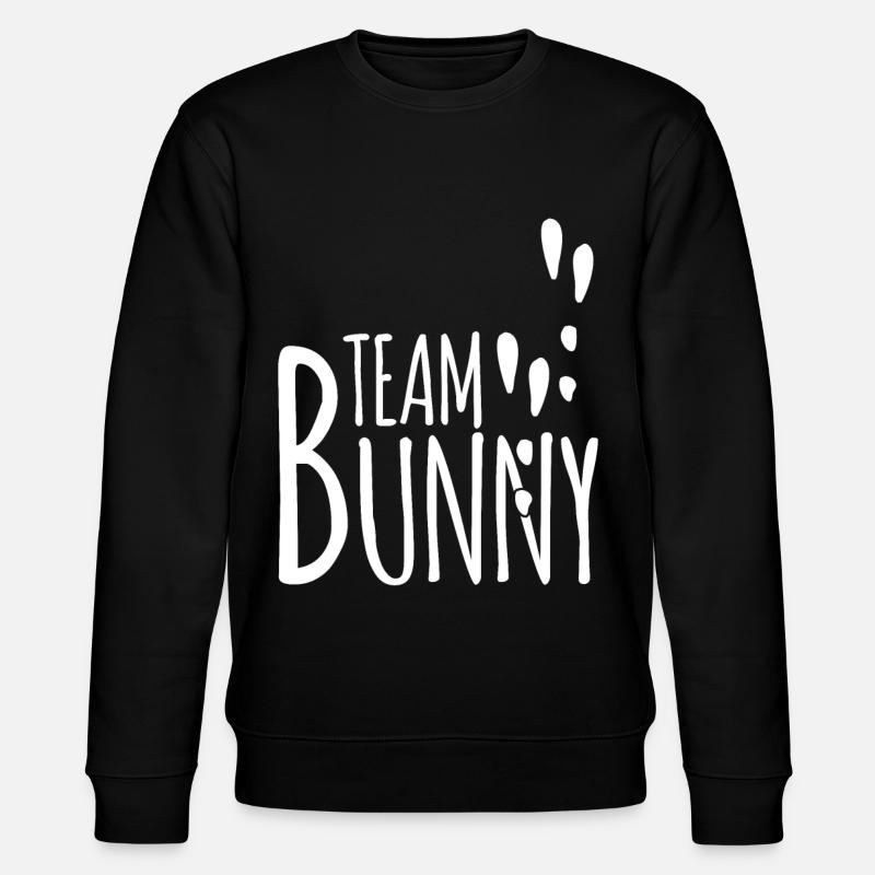 Rabbit Rabbit Rabbit - Stanley/Stella CHANGER Unisex Organic Sweatshirt - black