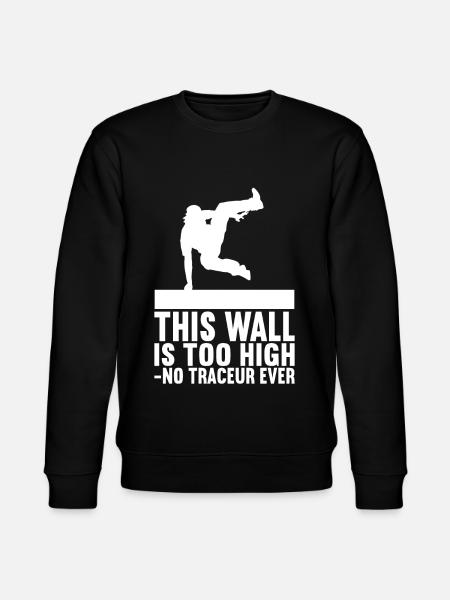 Parkour Freerunning - Stanley/Stella CHANGER Unisex Organic Sweatshirt - black