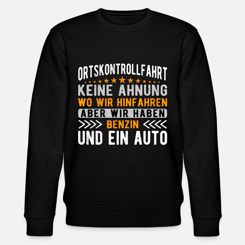 OKF Ortskontrollfahrt - Stanley/Stella Unisex Bio-Sweatshirt CHANGER - Schwarz
