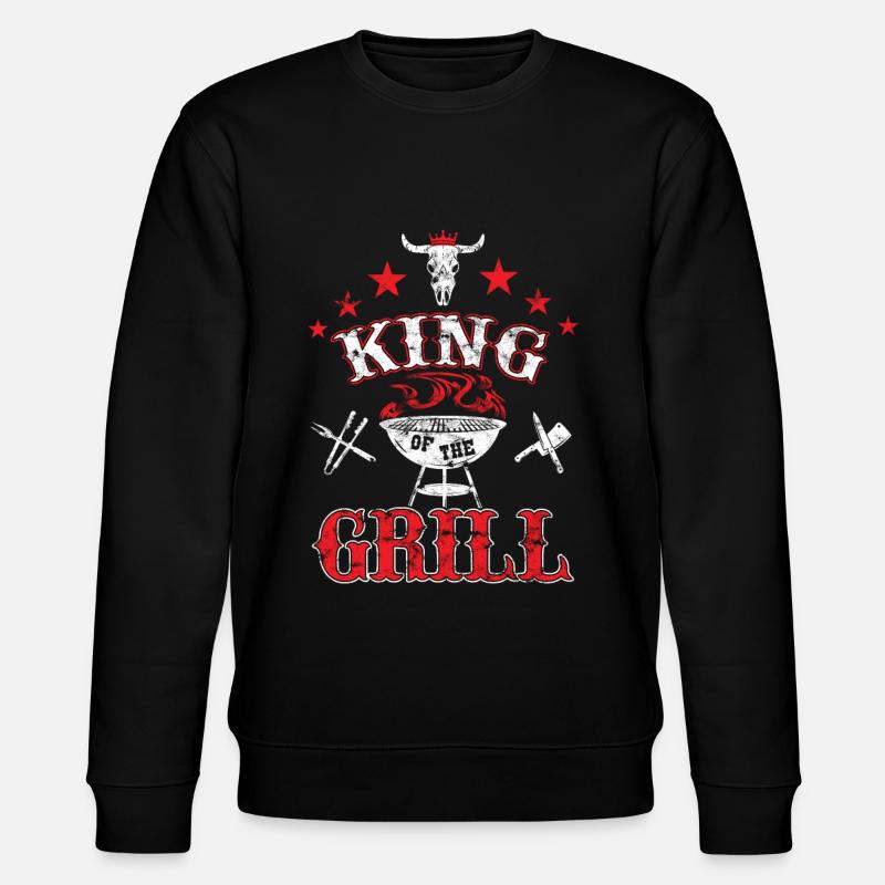 Roi du grill - Sweat bio CHANGER Stanley/Stella Unisexe - noir