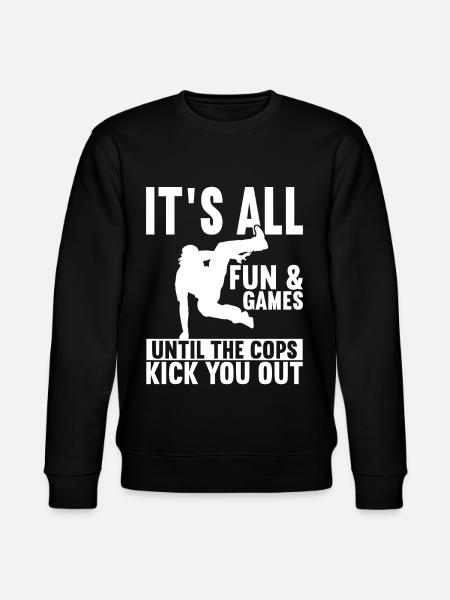 Parkour Freerunning - Stanley/Stella CHANGER Unisex Organic Sweatshirt - black