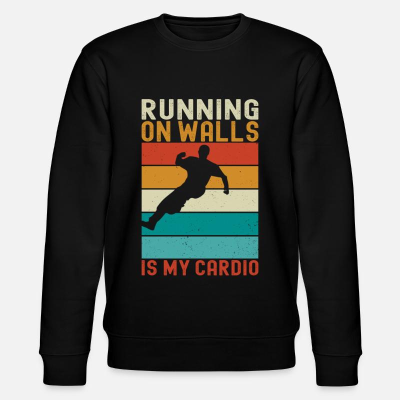 Parkour Freerunning - Stanley/Stella Unisex Bio-Sweatshirt CHANGER  - Schwarz