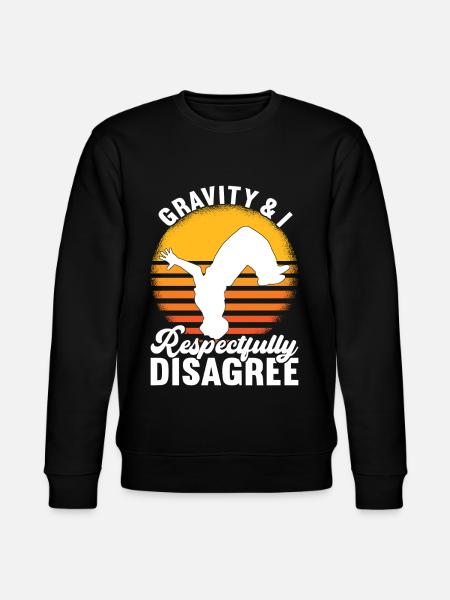 Parkour Freerunning - Stanley/Stella CHANGER Unisex Organic Sweatshirt - black
