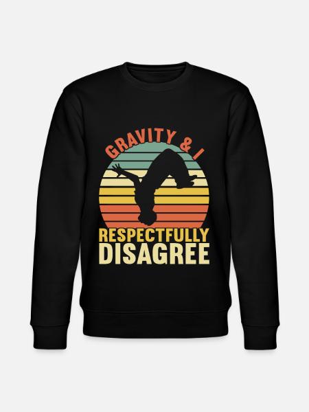 Parkour Freerunning - Stanley/Stella CHANGER Unisex Organic Sweatshirt - black