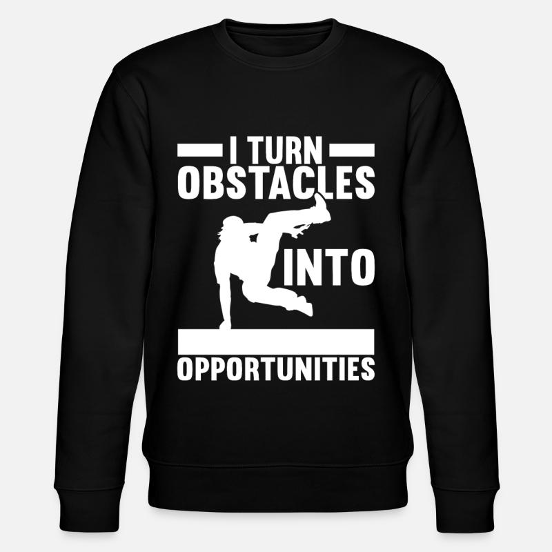 Parkour Freerunning - Sweat bio CHANGER Stanley/Stella Unisexe - noir