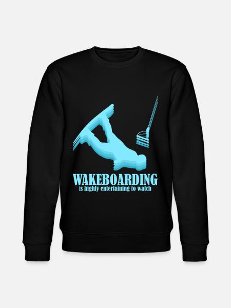 Wakeboarding Wakeboarder Wakeboard - Stanley/Stella CHANGER Unisex Organic Sweatshirt - black