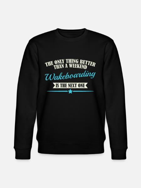 Wakeboard Wakeboards Wakeboarder - Stanley/Stella CHANGER Unisex Organic Sweatshirt - black
