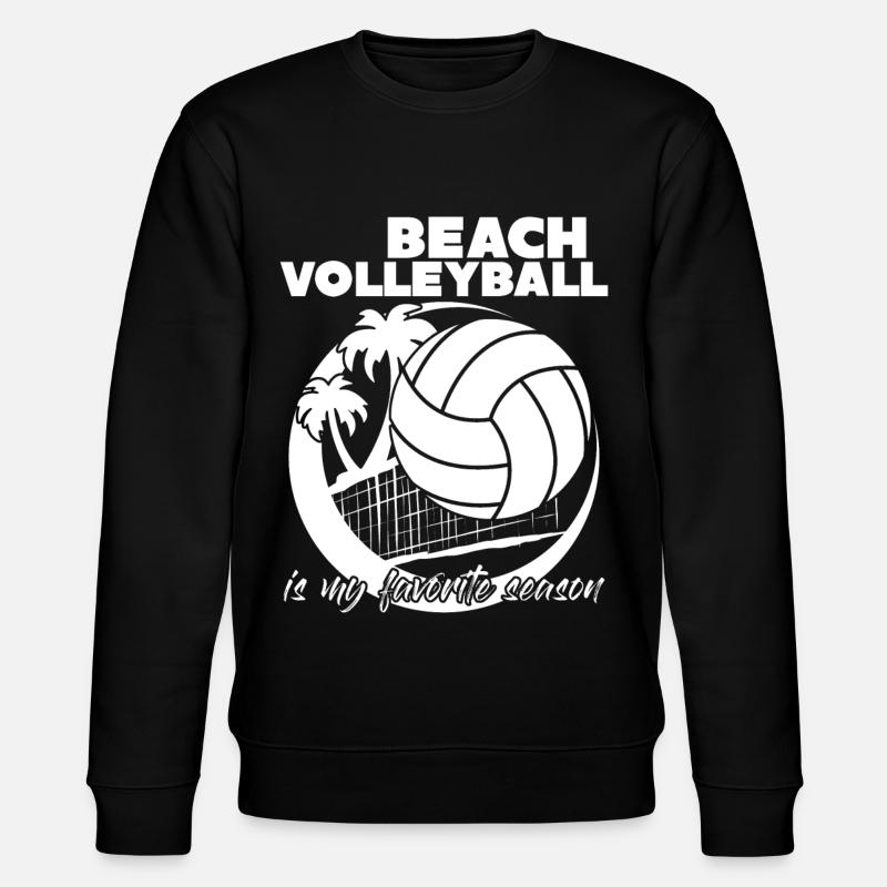 Saison de volleyball de plage - Sweat bio CHANGER Stanley/Stella Unisexe - noir