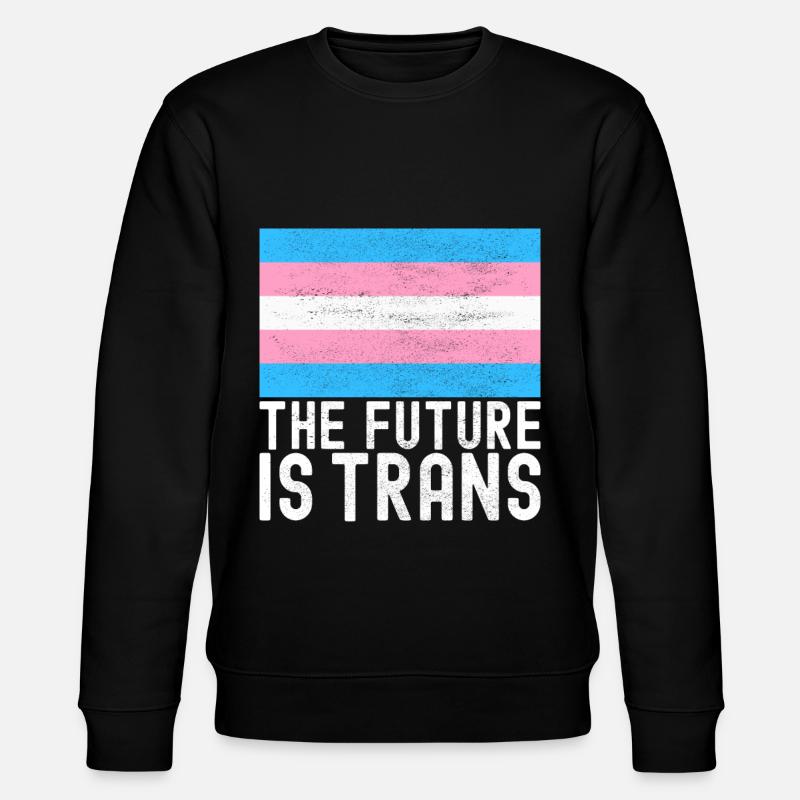 Transgenre Trans LGBTQ - Sweat bio CHANGER Stanley/Stella Unisexe - noir