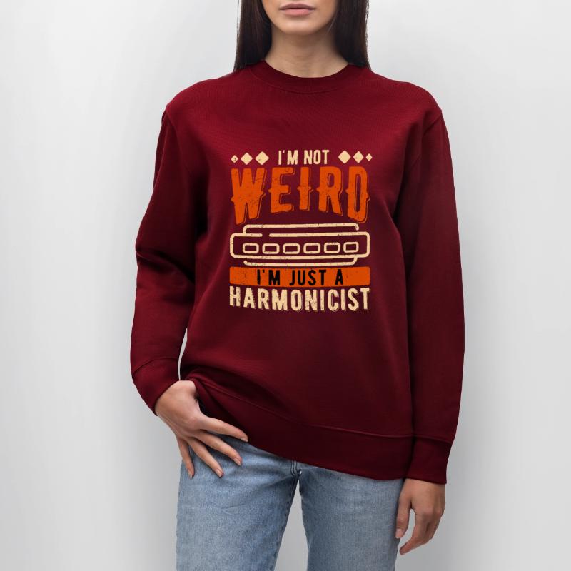 Harmonica harmonica player Stanley/Stella CHANGER Unisex Organic Sweatshirt