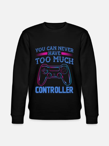 Perfect Video Game Gamer - Stanley/Stella CHANGER Unisex Organic Sweatshirt - black
