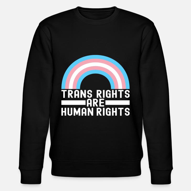 Transgender Trans LGBTQ - Stanley/Stella Unisex Bio-Sweatshirt CHANGER  - Schwarz