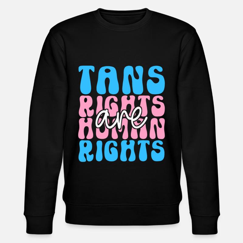 Transgenre Trans LGBTQ - Sweat bio CHANGER Stanley/Stella Unisexe - noir