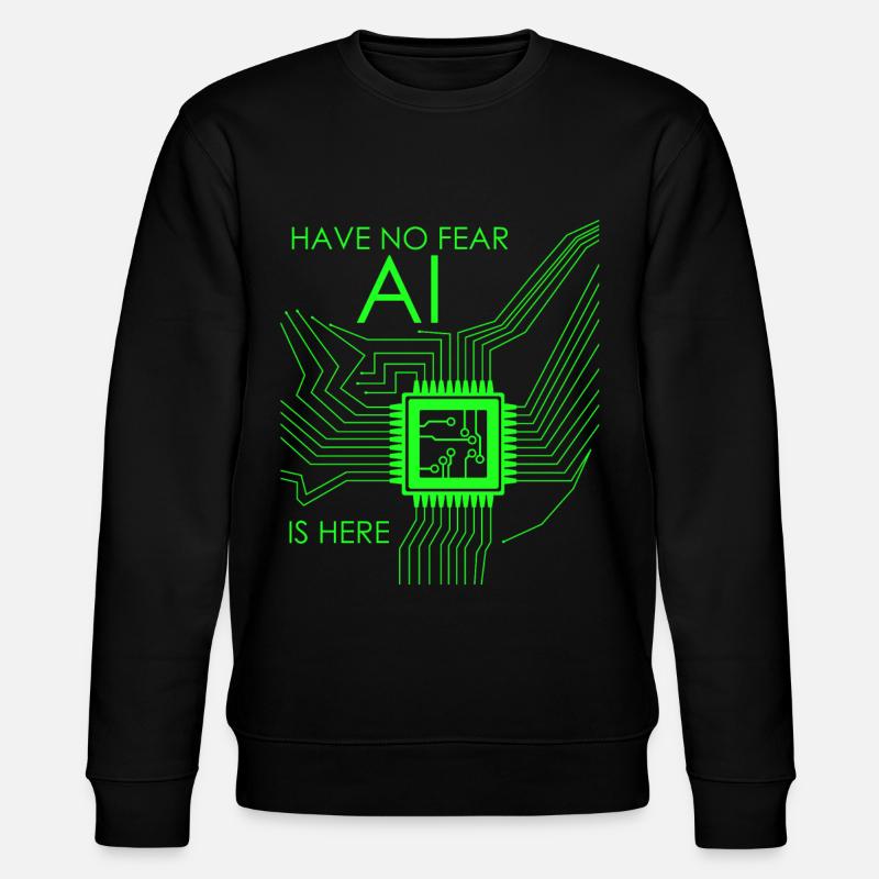 Artifical Intelligence Programmer - Stanley/Stella CHANGER Unisex Organic Sweatshirt - black