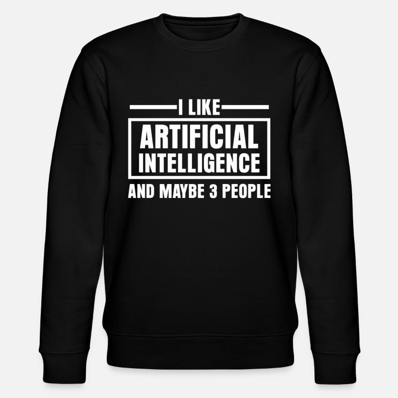 Artifical Intelligence Programmer - Stanley/Stella CHANGER Unisex Organic Sweatshirt - black
