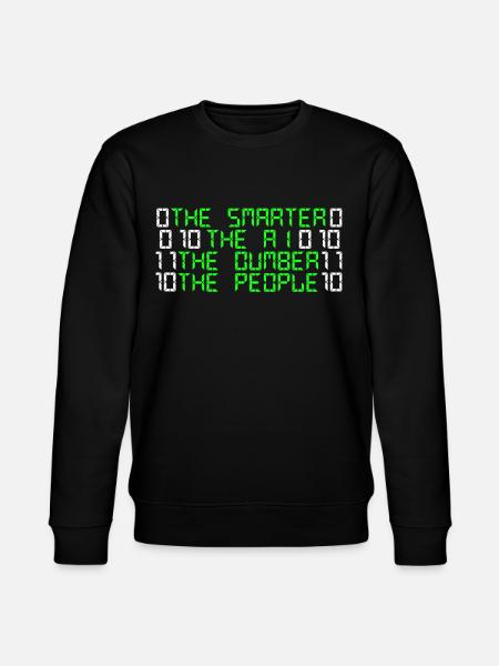 Admin Artifical Intelligence Programmer - Stanley/Stella CHANGER Unisex Organic Sweatshirt - black